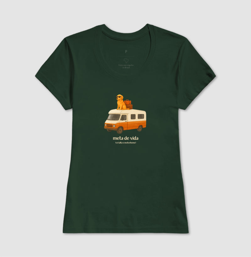 Meta de Vida: Golden e Motorhome