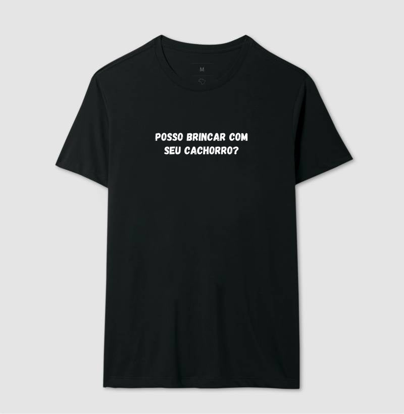 Posso brincar com seu cachorro?