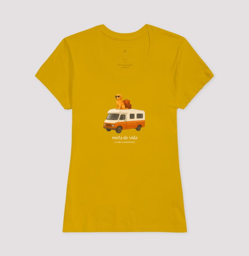Meta de Vida: Golden e Motorhome