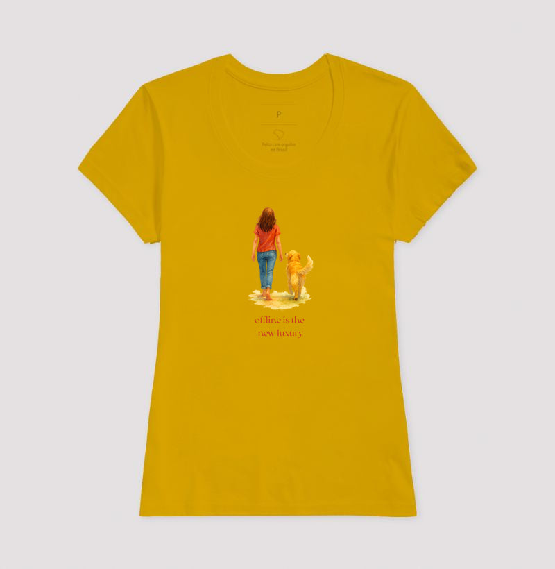 golden offline luxury woman